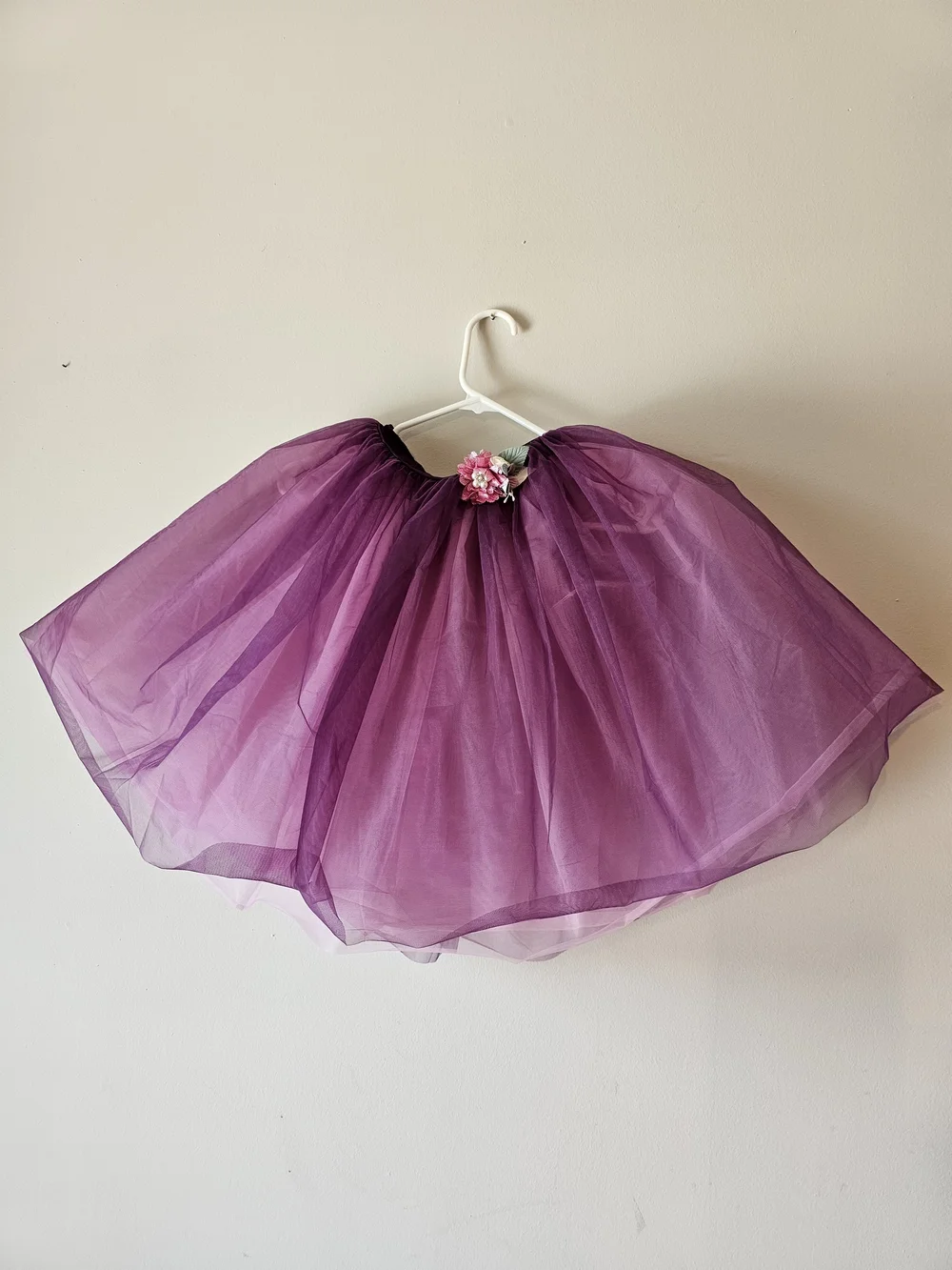 Weissman 3-in-1 Girls Purple Glitter Lace Dance Costume Set Tutu Fringe LC 10/12